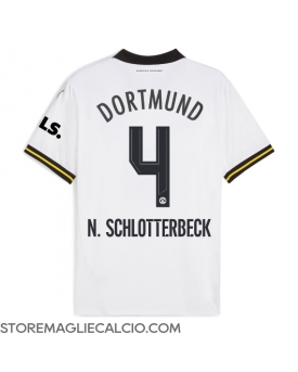 Borussia Dortmund Nico Schlotterbeck #4 Maglia Gara Terza Repliche 2024-25